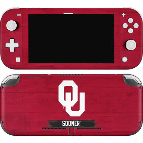 University of Oklahoma Sooners Nintendo Switch Lite Skin